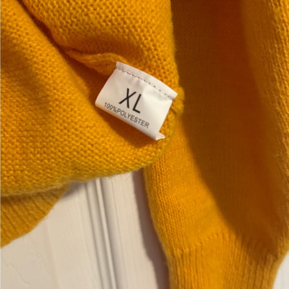 Yellow Daisy Women's Sweater - Picture 3 of 4